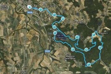 Il nuovo Anello del Ponte creato appositamente per l'inaugurazione della stagione sentieristica 2013