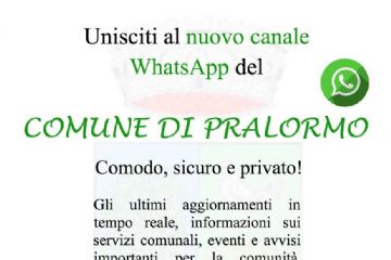 Canale WhatsApp del Comune